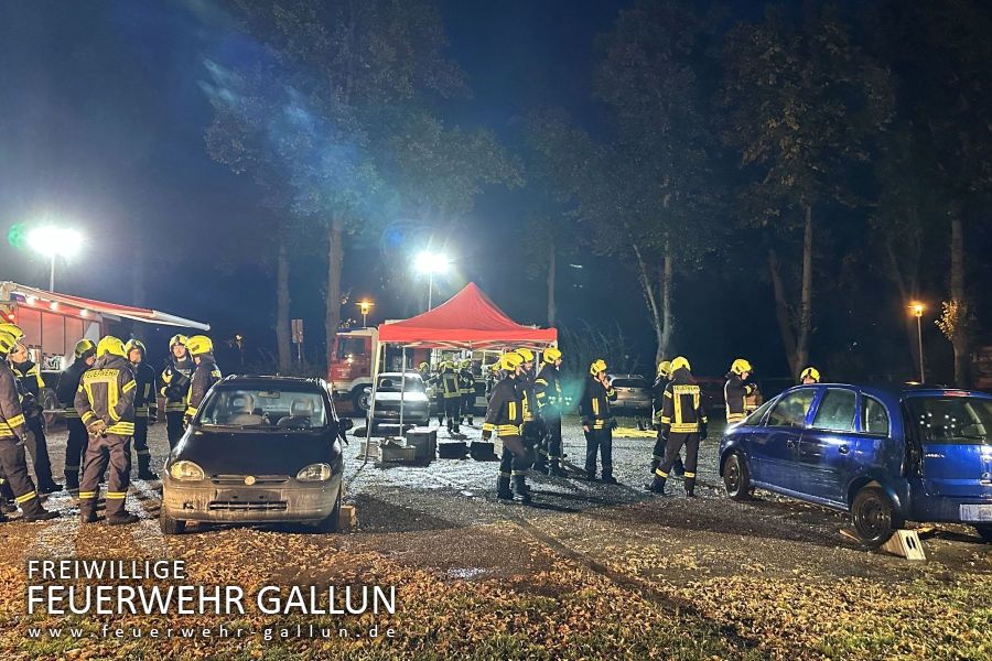 Ausbildung mit der Feuerwehr Mittenwalde